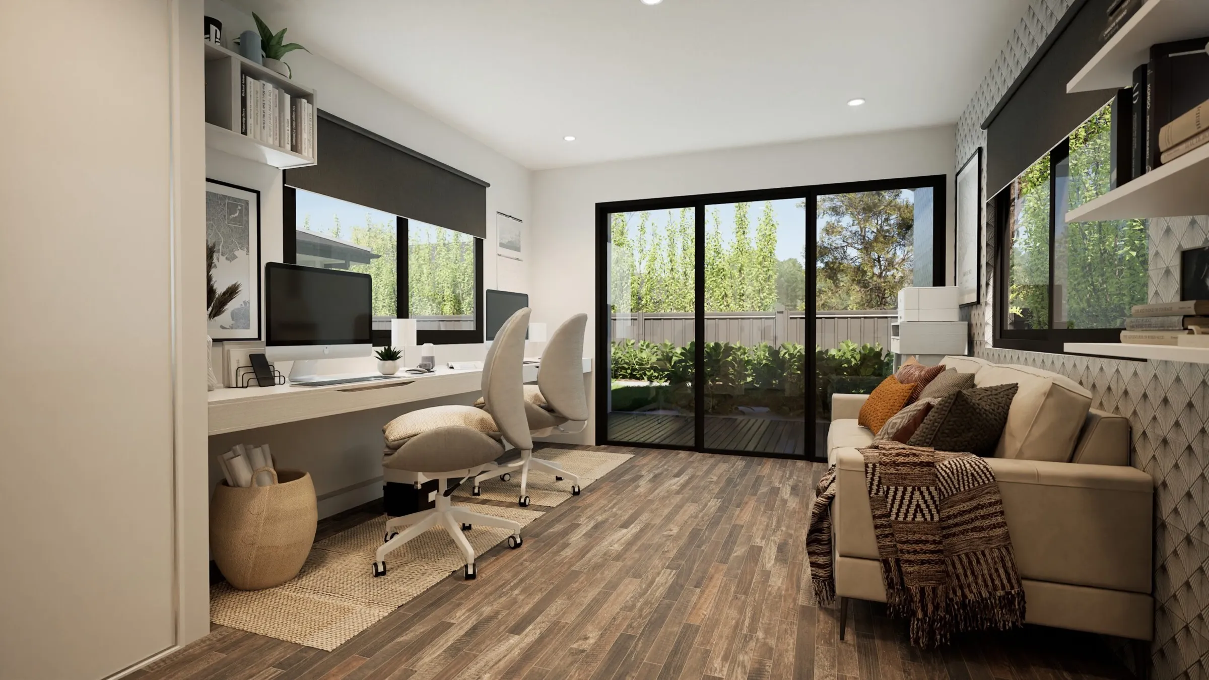 The Home Office interior