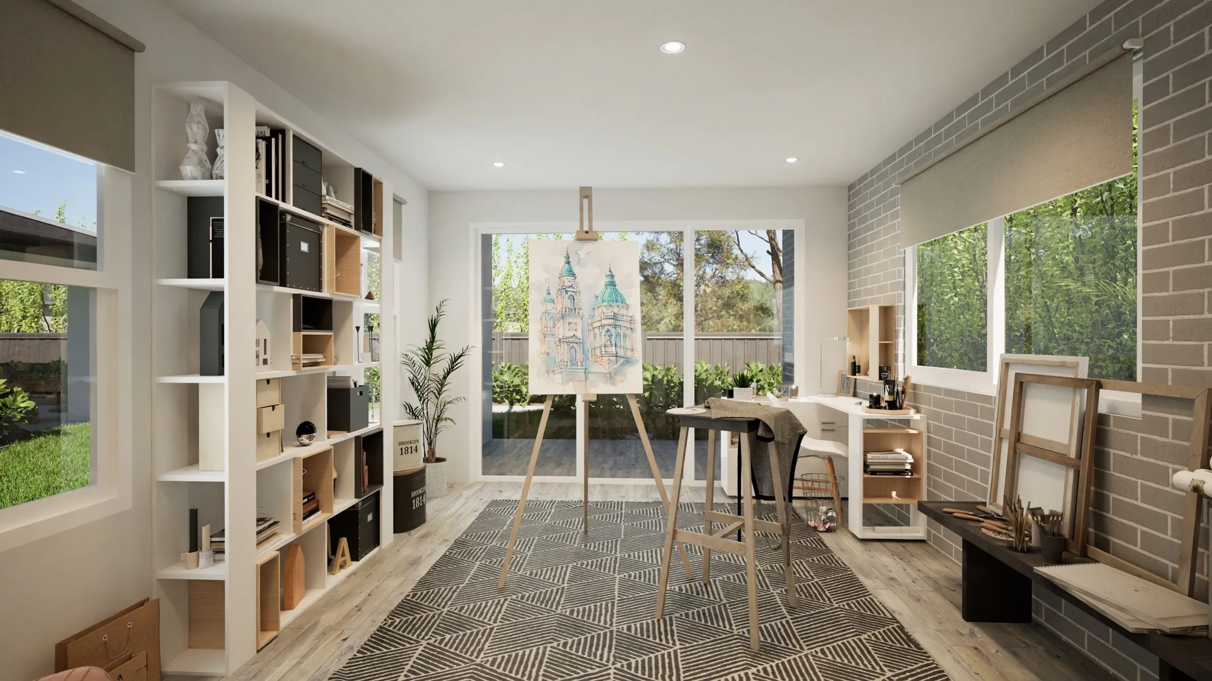 The Studio interior