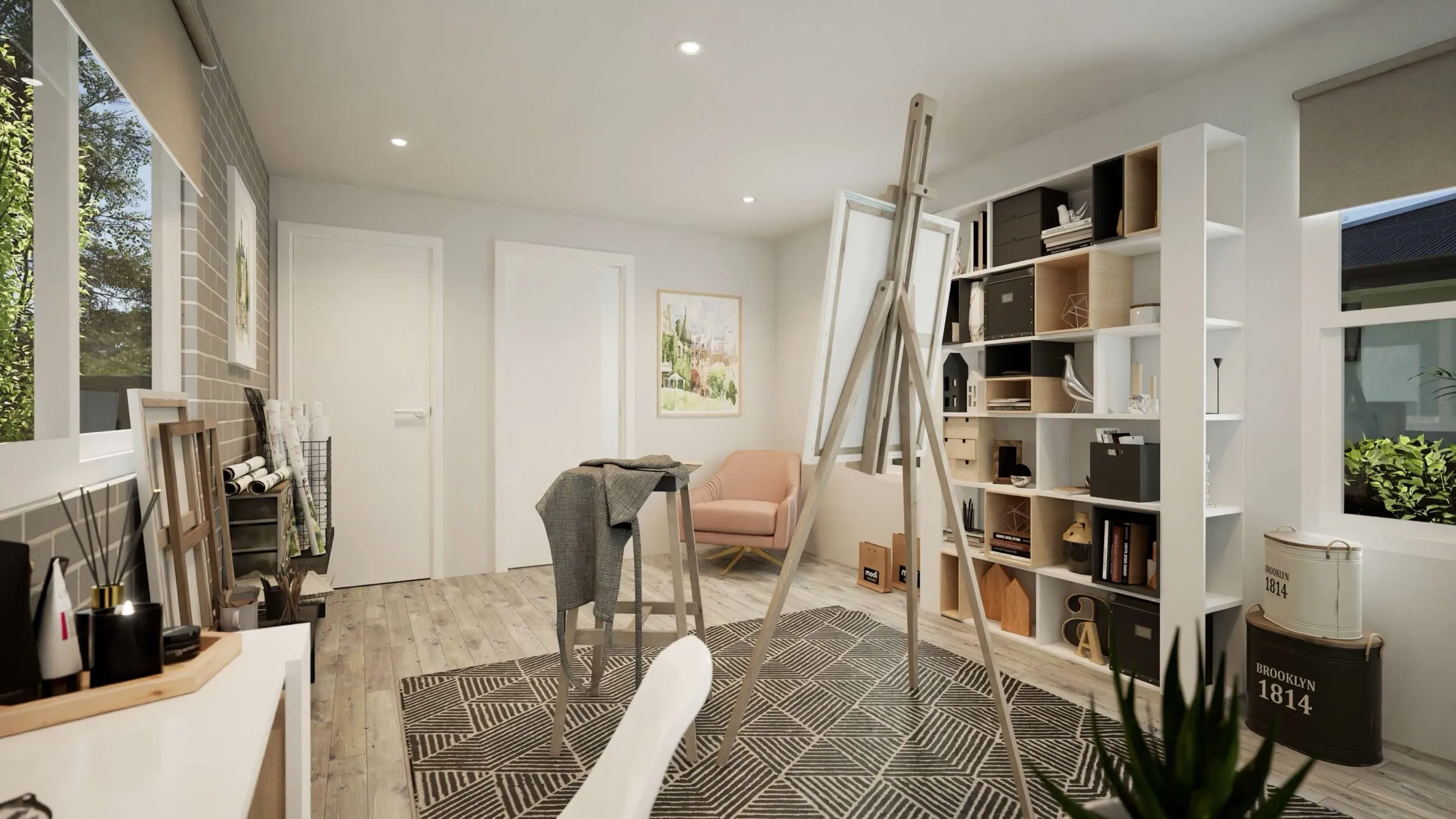 The Studio interior