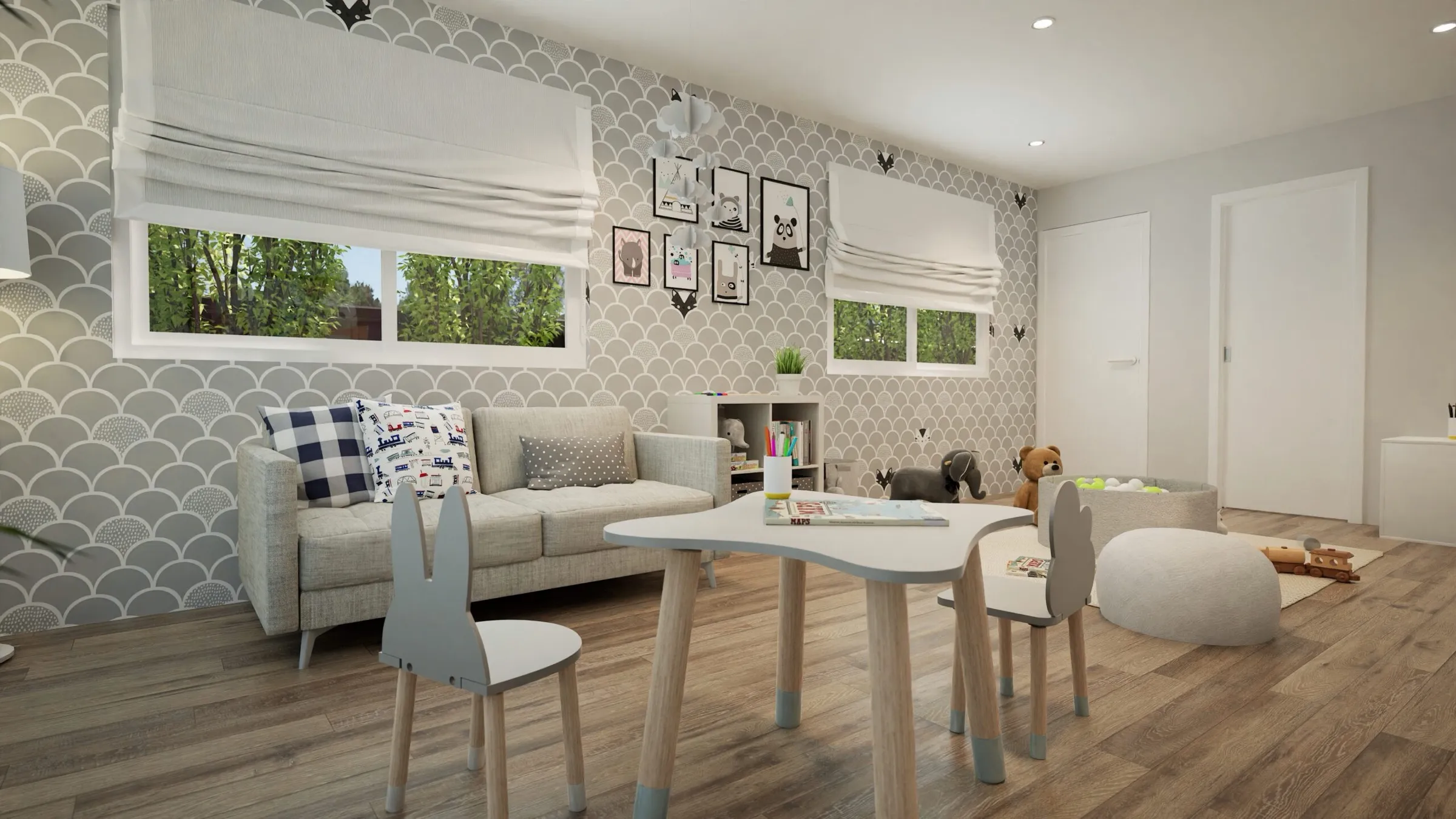 The Playroom detail